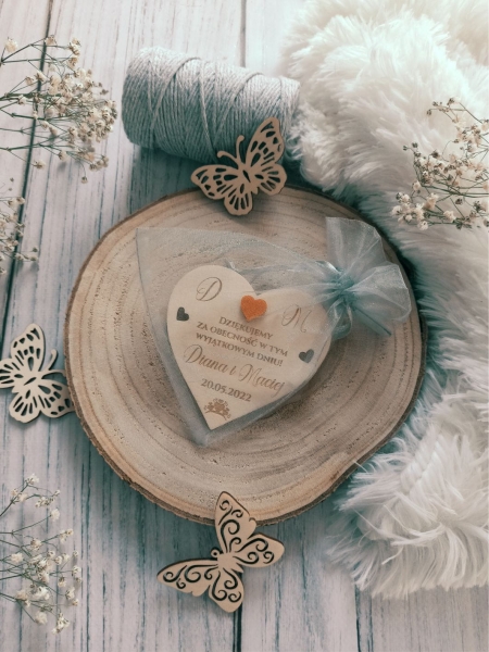 Podziękowania na Ślub SERCA 4 MegaPrezencik.pl