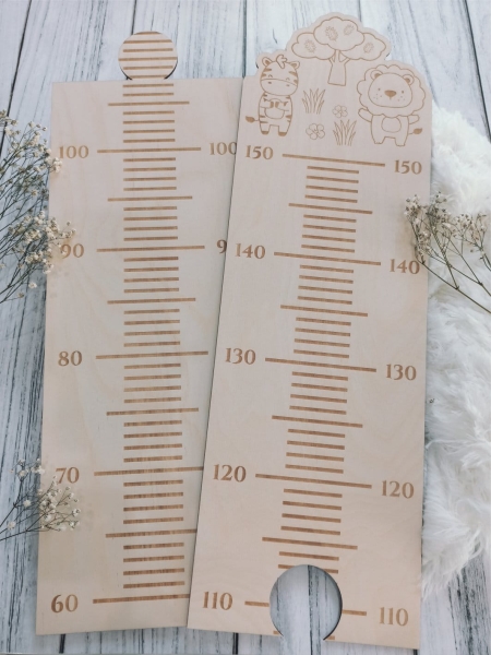 Miarka ścienna Zwierzaki 2 MegaPrezencik.pl