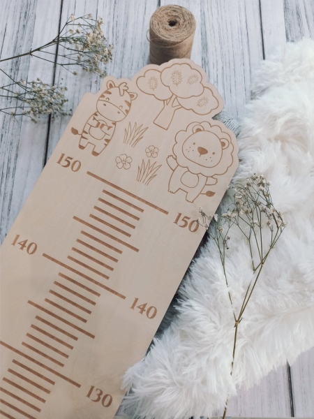 Miarka ścienna Zwierzaki 3 MegaPrezencik.pl