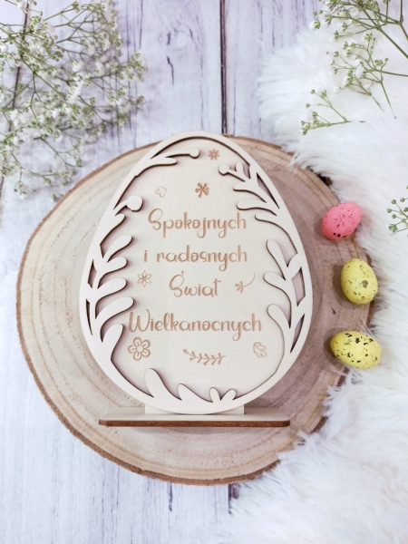 Jajko Wielkanocne stojące 2 MegaPrezencik.pl