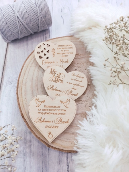 Podziekowanie SERCE  małe 1 MegaPrezencik.pl