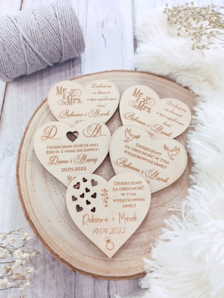 Podziekowanie SERCE  małe 2 MegaPrezencik.pl