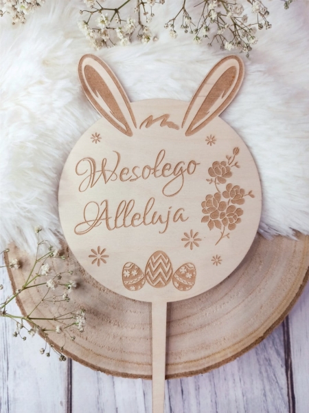 Topper na tort WESOŁEGO ALLELUJA 2 MegaPrezencik.pl