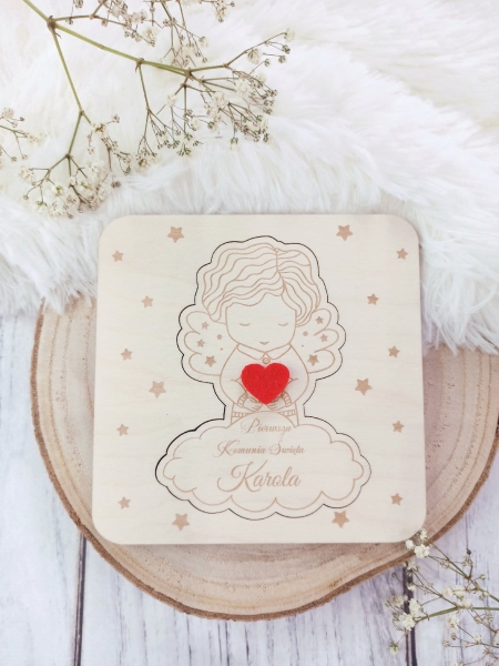 Podziękowanie dla chrzestnych ANIOŁEK 7 MegaPrezencik.pl