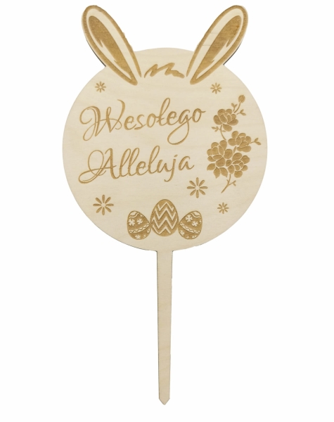 Topper Wesołego Alleluja allegro MegaPrezencik.pl