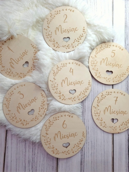 Tabliczki do zdjęć MAM ROK 1 MegaPrezencik.pl