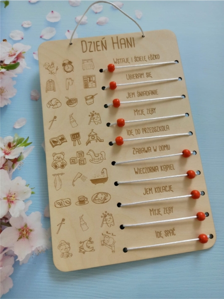 Plan dnia Przedszkolaka 3 MegaPrezencik.pl