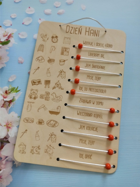 Plan dnia Przedszkolaka 4 MegaPrezencik.pl