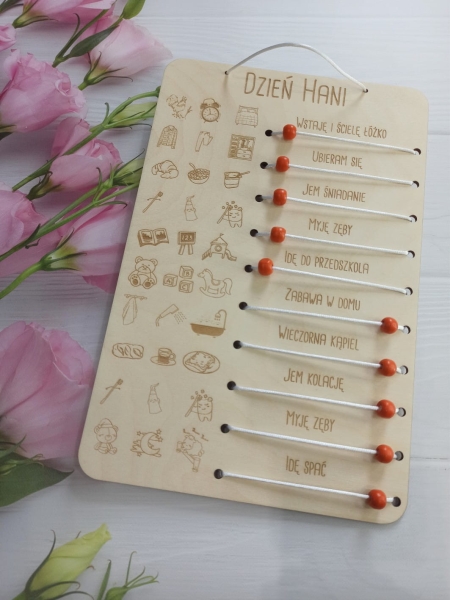 Plan dnia Przedszkolaka 1 MegaPrezencik.pl