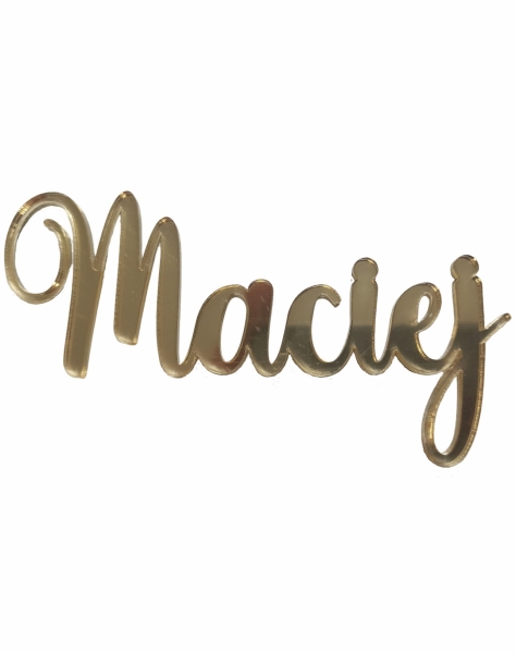 Napis z pleski allegro MegaPrezencik.pl