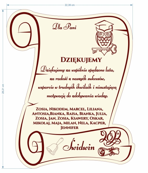 Dyplom dla Nauczyciela 4 MegaPrezencik.pl