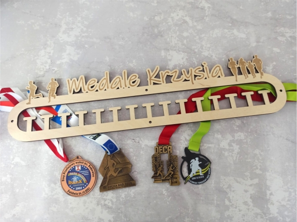 Wieszak Na medale biegacza 1 MegaPrezencik.pl