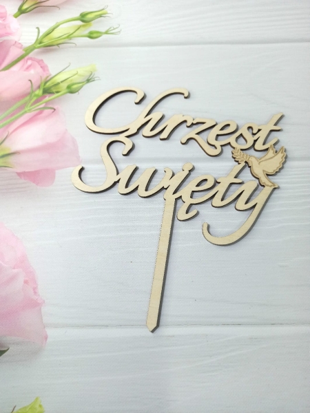 Topper Chrzest Święty 2 MegaPrezencik.pl