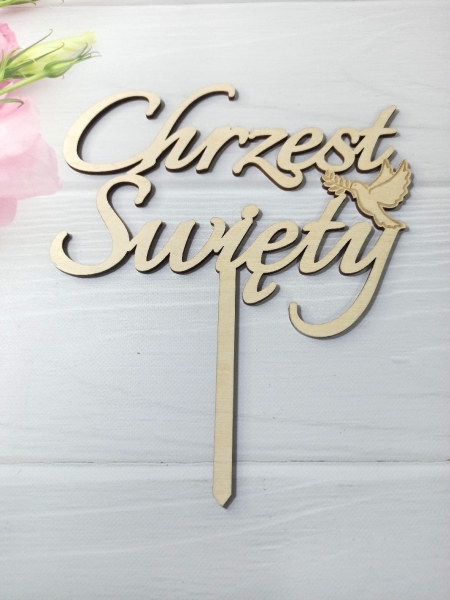 Topper Chrzest Święty 3 MegaPrezencik.pl