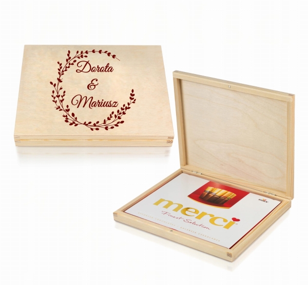 Pudełko na prezent Ślubny 7 MegaPrezencik.pl