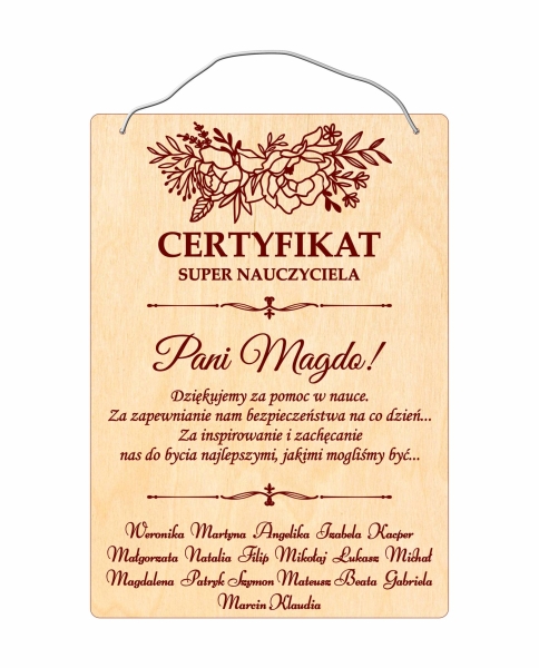 Certyfikat Nauczyciela 2 MegaPrezencik.pl