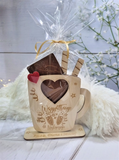 Kubek na prezent urodzinowy na kartę podarunkową
