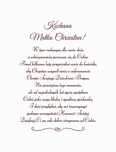 Spersonalizowana Ramka na zdjęcie. Pamiątka Pierwsza Komunia Święta MegaPrezencik