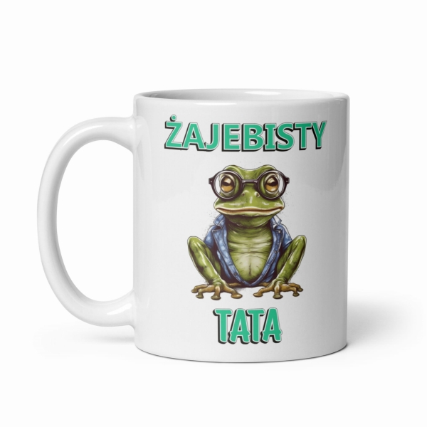 KUBEK CERAMICZNY PREZENT NA DZIEŃ OJCA. Żajebisty Taty