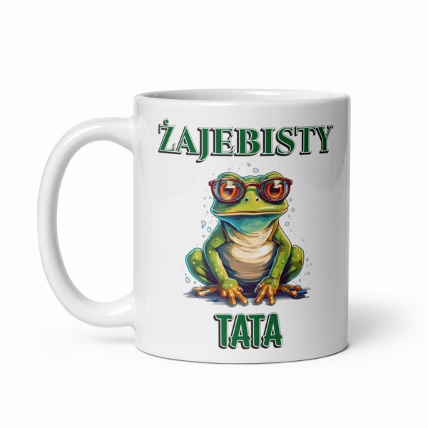 KUBEK CERAMICZNY PREZENT NA DZIEŃ OJCA. Żajebisty Taty