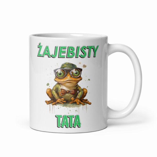 KUBEK CERAMICZNY PREZENT NA DZIEŃ OJCA. Żajebisty Taty