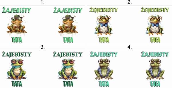 KUBEK CERAMICZNY PREZENT NA DZIEŃ OJCA. Żajebisty Taty