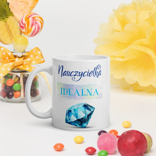 Kubek idealny Nauczyciel i idealna Przedszkolanka. Prezent na Dzień nauczyciela Megaprezencik