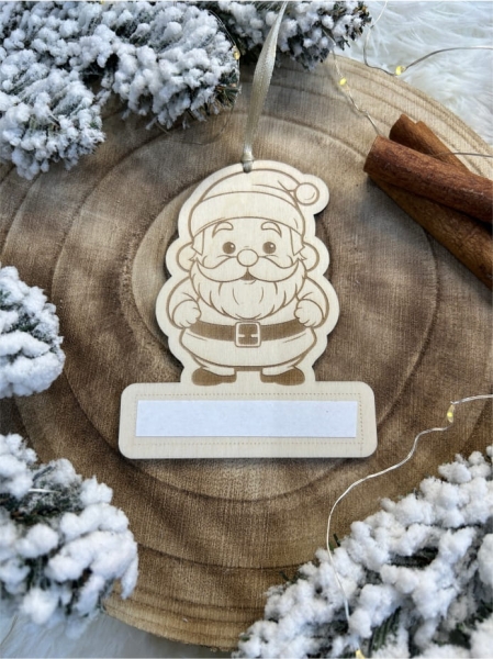 Bombki na choinkę w kształcie świątecznych postaci z miejscem na czekoladkę MegaPrezencik