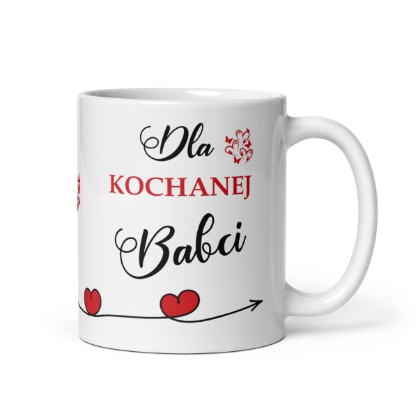 Kubek na Dzień Babci i Dziadka. Kubek z napisem Dla Kochanej Babci MegaPrezencik