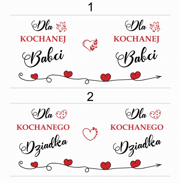 Kubek na Dzień Babci i Dziadka. Kubek z napisem Dla Kochanej Babci MegaPrezencik