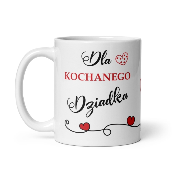 Kubek na Dzień Babci i Dziadka. Kubek z napisem Dla Kochanej Babci MegaPrezencik