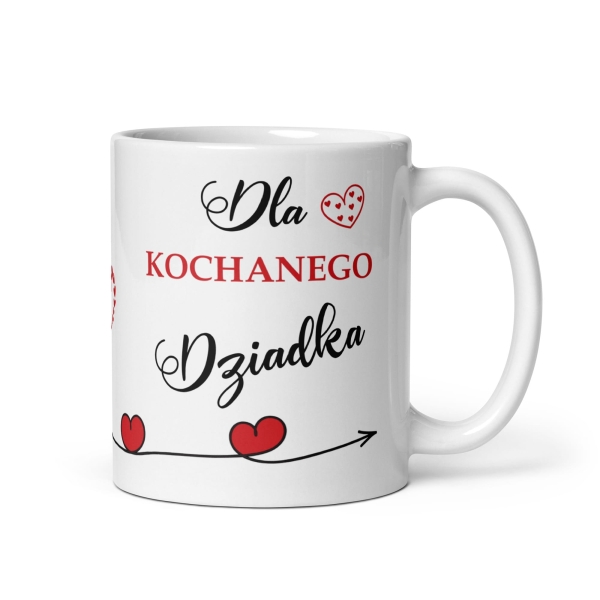 Kubek na Dzień Babci i Dziadka. Kubek z napisem Dla Kochanej Babci MegaPrezencik