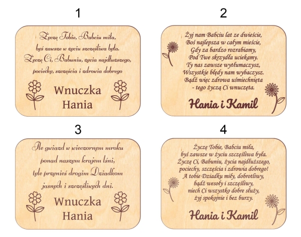 Personalizowane pudełko Herbaciarka prezent na Dzień Babci i Dziadka Mega Prezencik