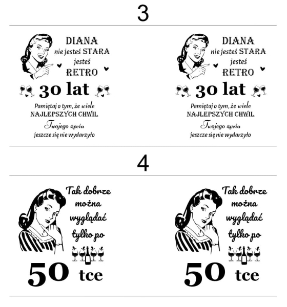 Urodzinowy Srebrny Kubek na 30, 40, 50. Personalizowany Kubek w stylu retro Mega Prezencik