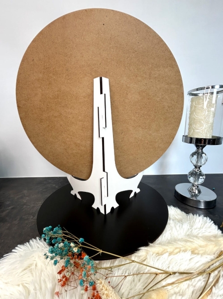 Tablica Powitalna na Chrzest święty personalizowana z białej płyty Mega Prezencik