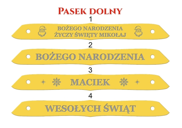 Złota Koperta Świąteczna ​na pieniądze z lustrzanej pleksi. Prezent pod choinkę od Mikołaja Mega Prezencik