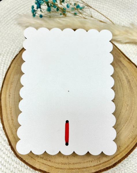 Drewniana Kartka na 18 Urodziny – Personalizowany Pamiątkowy Bon na Pieniądze – Biała HDF Mega Prezencik