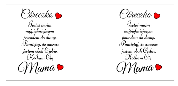 Wyjątkowy Złoty Kubek dla Córki – Wyznanie Miłości od Mamy: "Jesteś Moim Powodem do Dumy" Mega Prezencik