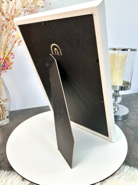 Wyjątkowa Pamiątka Chrztu Świętego w Ramce – Grawerowany Aniołek Stróż z Dedykacją Mega Prezencik