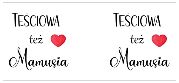 Złoty Kubek dla Teściowej TEŚCIOWA TEŻ MAMUSIA Prezent na Dzień Matki Urodziny Mega Prezencik