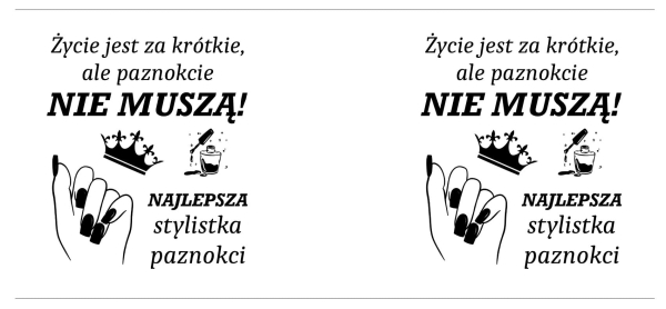 Złoty Kubek Prezent dla Stylistki Paznokci Manicurzystki Salon Beauty Glamour Mega Prezencik