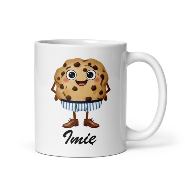 Personalizowany Kubek "Takie ciacha tylko w..." – Zabawny Prezent dla Faceta z Imieniem Mega Prezencik