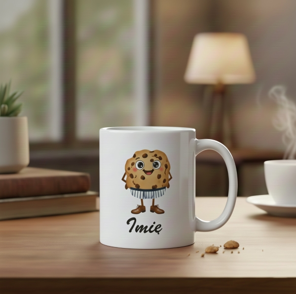 Personalizowany Kubek "Takie ciacha tylko w..." – Zabawny Prezent dla Faceta z Imieniem Mega Prezencik