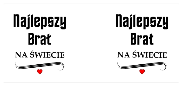 Kubek Złoty dla Brata Najlepszy Brat na Świecie Prezent Urodziny Imieniny Mega Prezencik