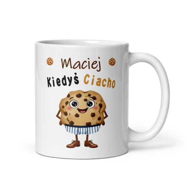 Śmieszny Kubek Prezent Kiedyś Ciacho Dzisiaj Piernik Urodziny Dzień Chłopaka Mega Prezencik