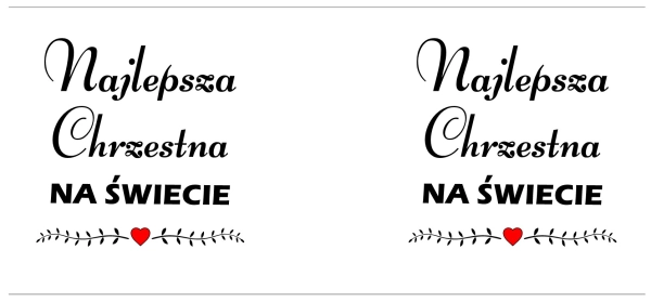 Złoty Kubek Prezent dla Matki Chrzestnej Najlepsza Chrzestna na Świecie 330ml Mega Prezencik