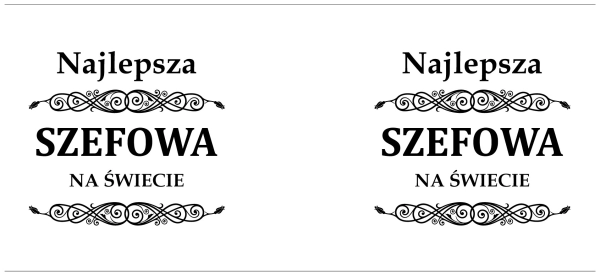 Złoty Kubek Najlepsza Szefowa Na Świecie Prezent Dla Szefowej Kierowniczki Mega Prezencik