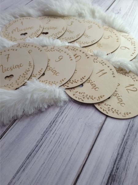 Tabliczki do zdjęć MAM ROK 4 MegaPrezencik.pl