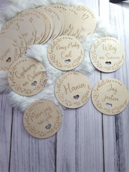 Tabliczki do zdjęć MAM ROK 5 MegaPrezencik.pl