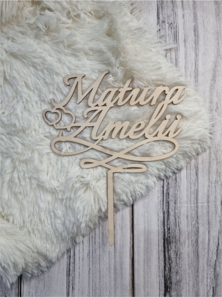 Topper na tort PERSONALIZOWANY 2 MegaPrezencik.pl